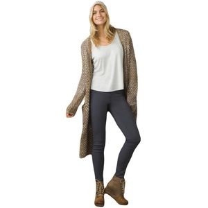 Prana 6 Pants Skinny Slim Leg Gray Stretch Pockets Womens 28" Inseam